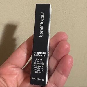 bareMinerals Strength & Length Serum-Infused Brow Gel - CHESTNUT Brand New.